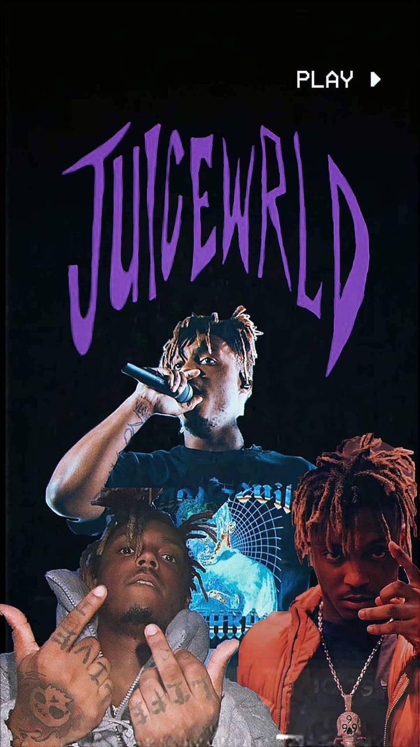 Juice Wrld Phone 850 X 1511 Wallpaper