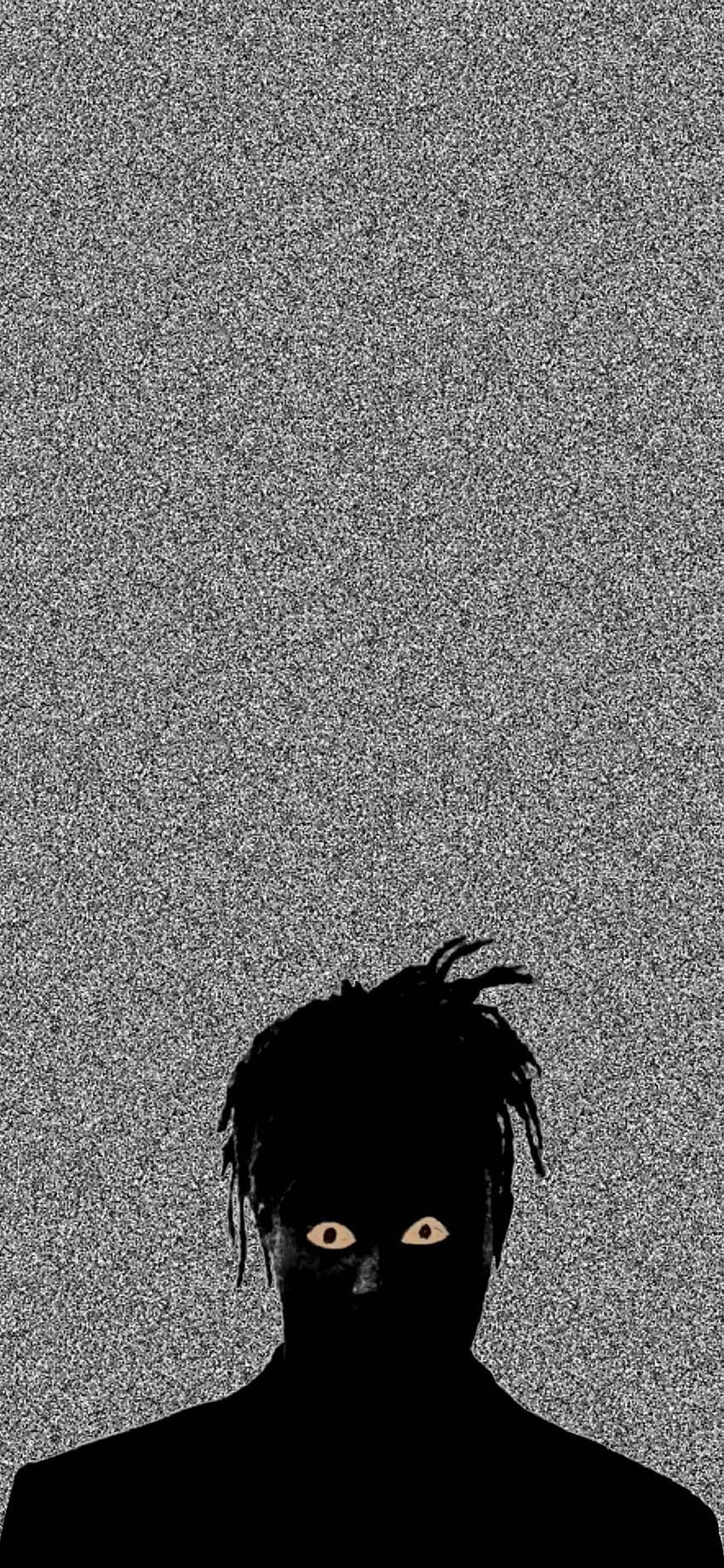 Juice Wrld Scary Eyes Phone Wallpaper