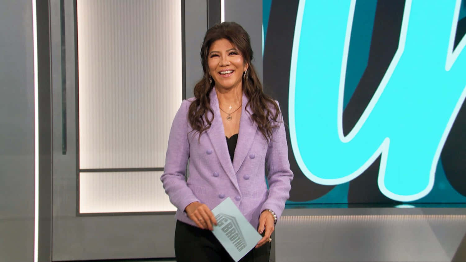 Julie Chen Television Host Purple Blazer Wallpaper