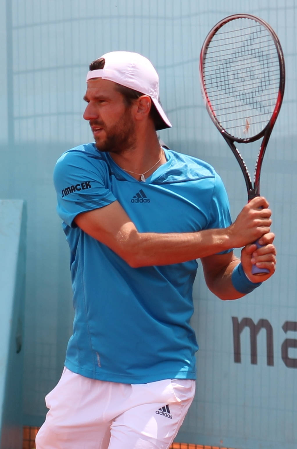 Jurgen Melzer Wearing Adidas Shirt Wallpaper