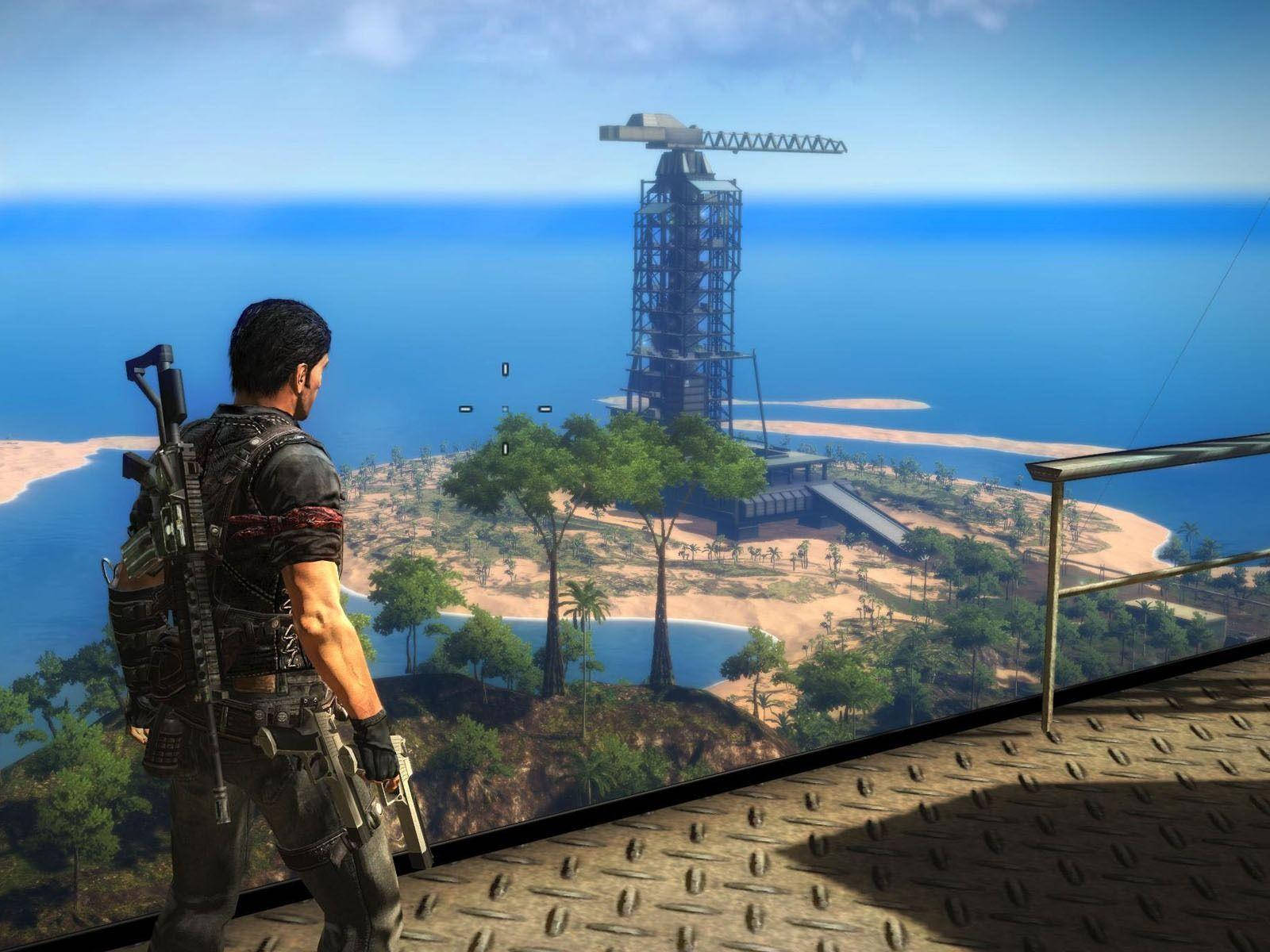 Just Cause 2 Construction Site Wallpaper