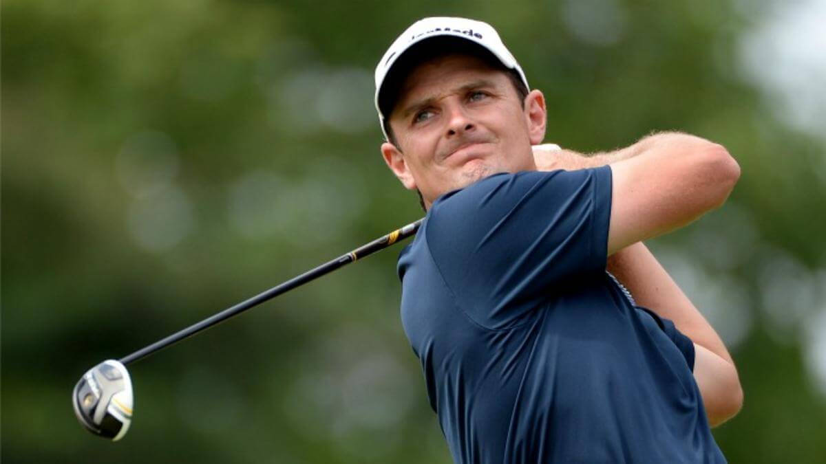 Justin Rose Pursing His Lips Wallpaper