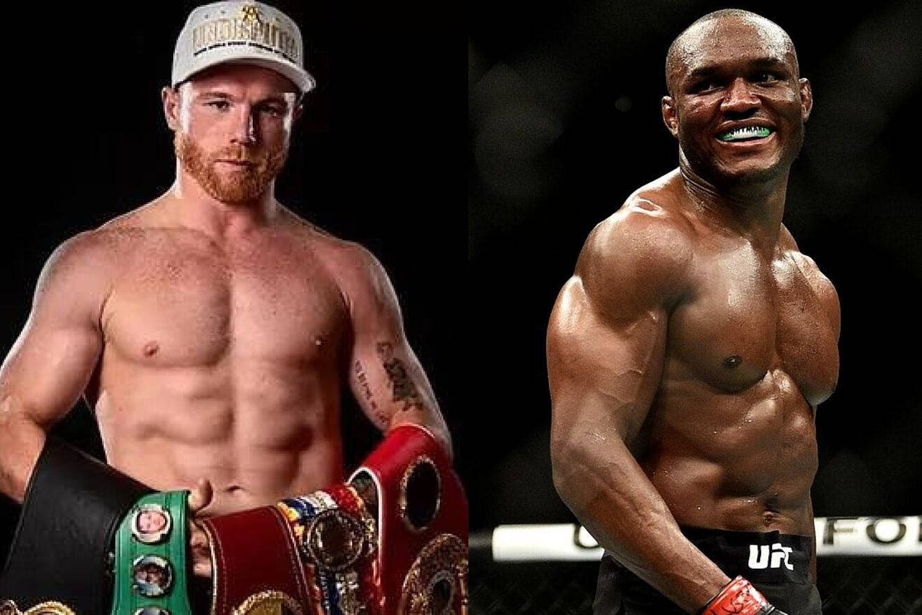 Kamaru Usman Canelo Alvarez Wallpaper