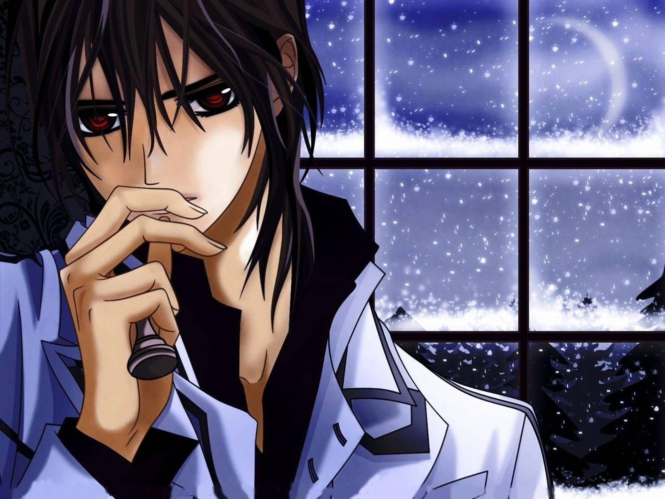 Kaname Kuran Cute Boy Cartoon Wallpaper