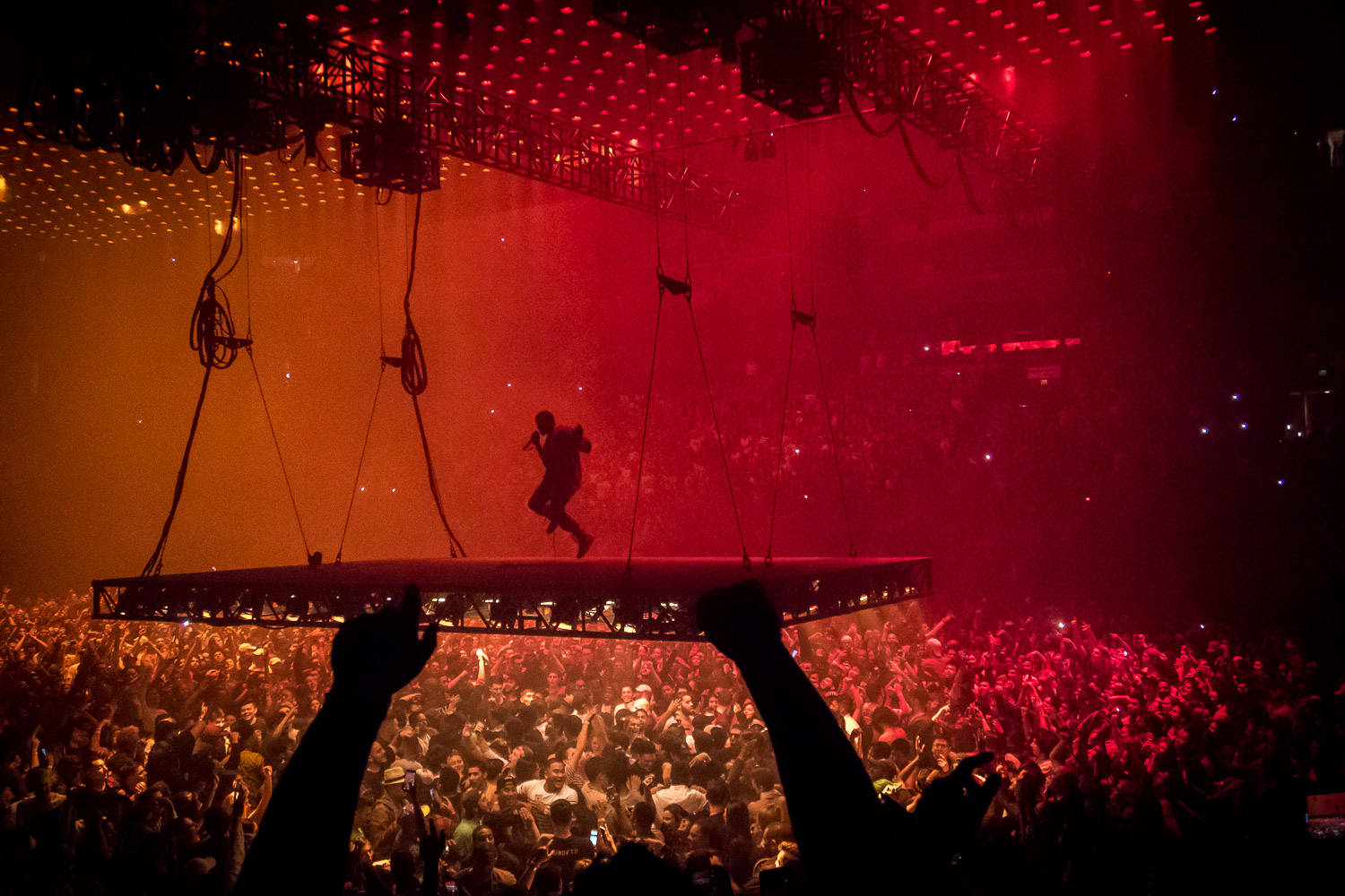 Kanye West Saint Pablo Leap Wallpaper