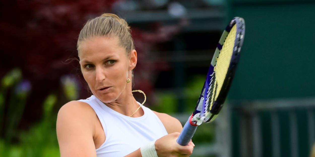 Karolina Pliskova Side Eye Wallpaper