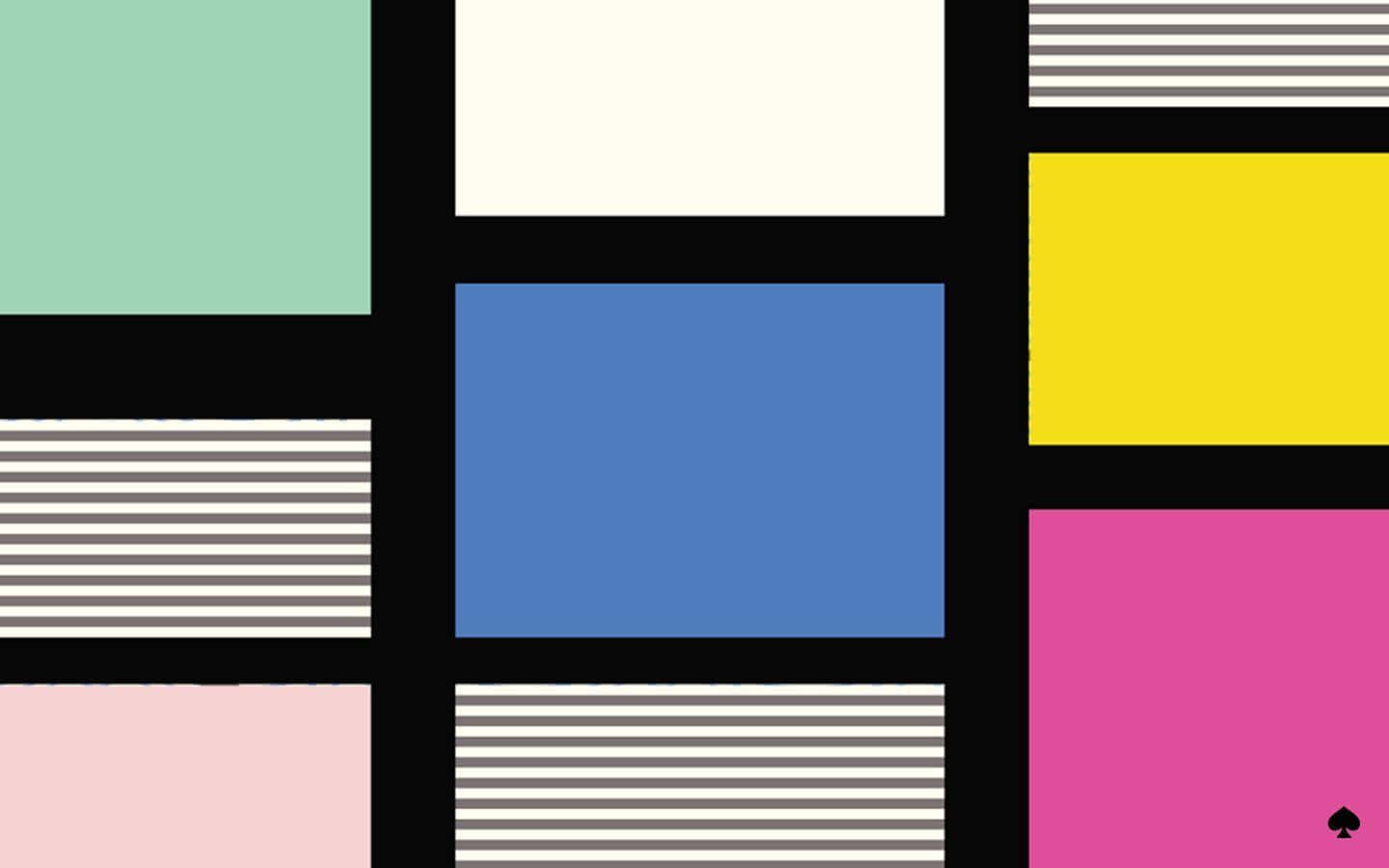 Kate Spade Desktop Bright Squares Wallpaper