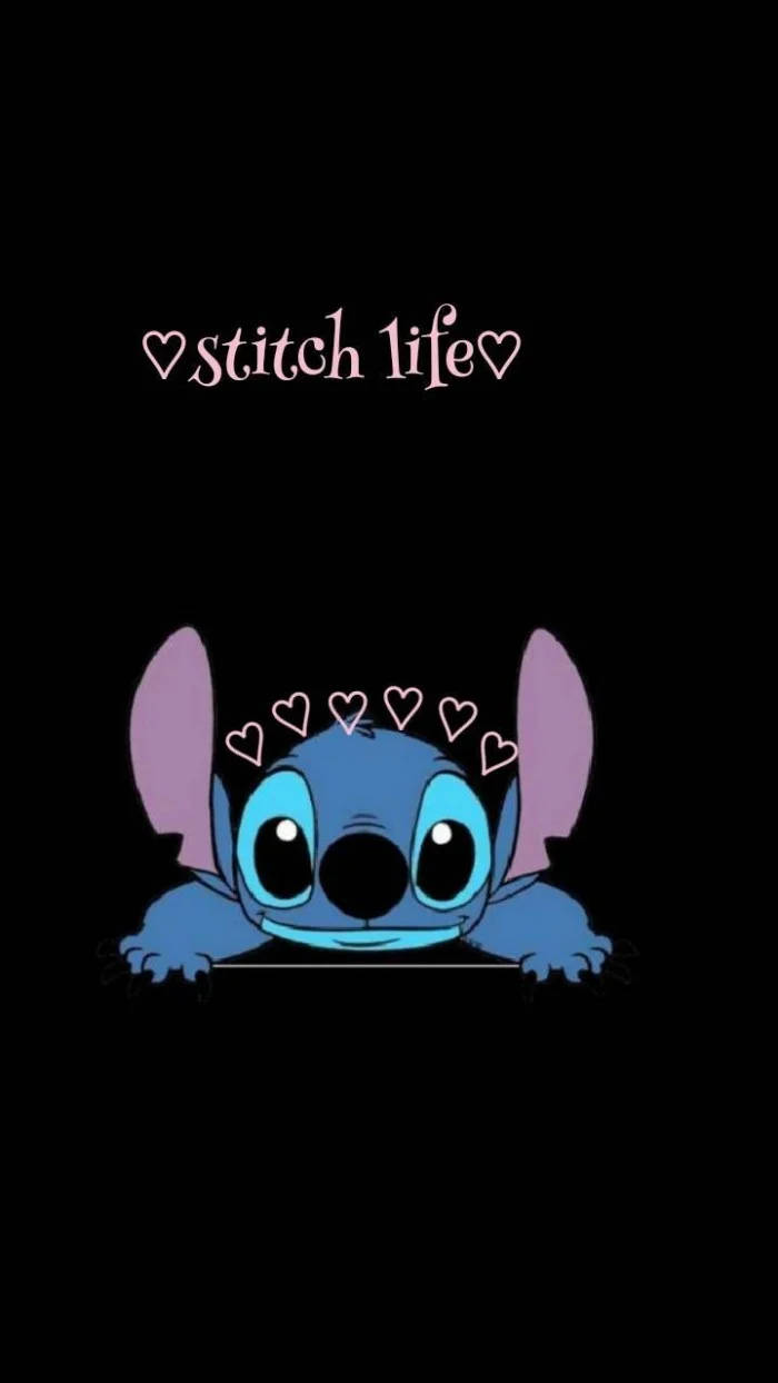 Kawaii Stitch Life Wallpaper