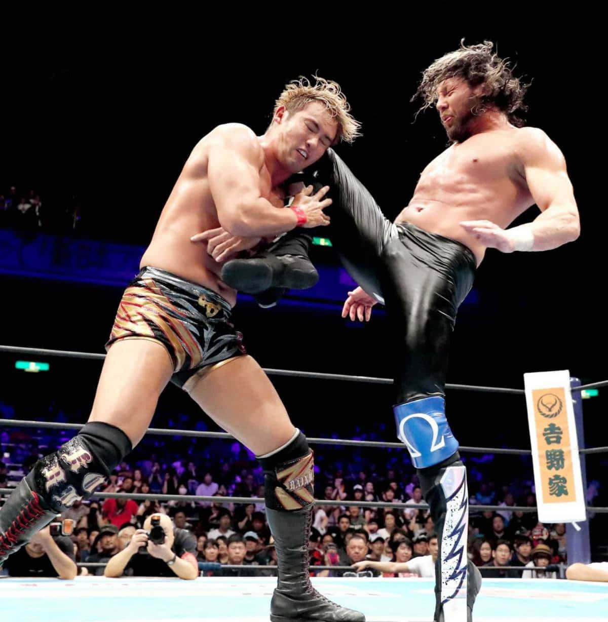 Kazuchika Okada Match Against Kenny Omega Wallpaper