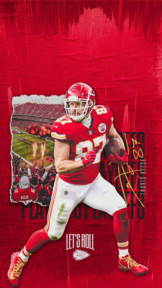 Kc Chiefs Travis Kelce Wallpaper