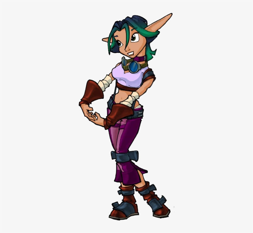 Keira Color Drawing Jak 3 Wallpaper