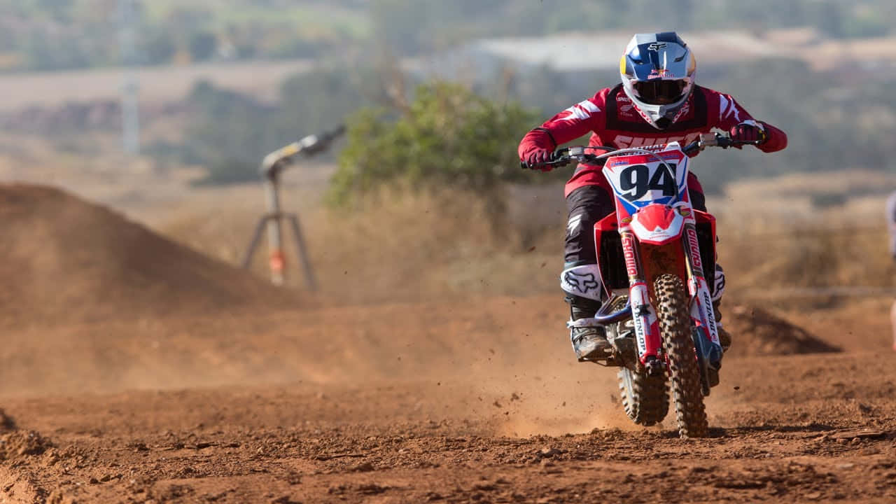 Ken Roczen Red Motocross Wallpaper