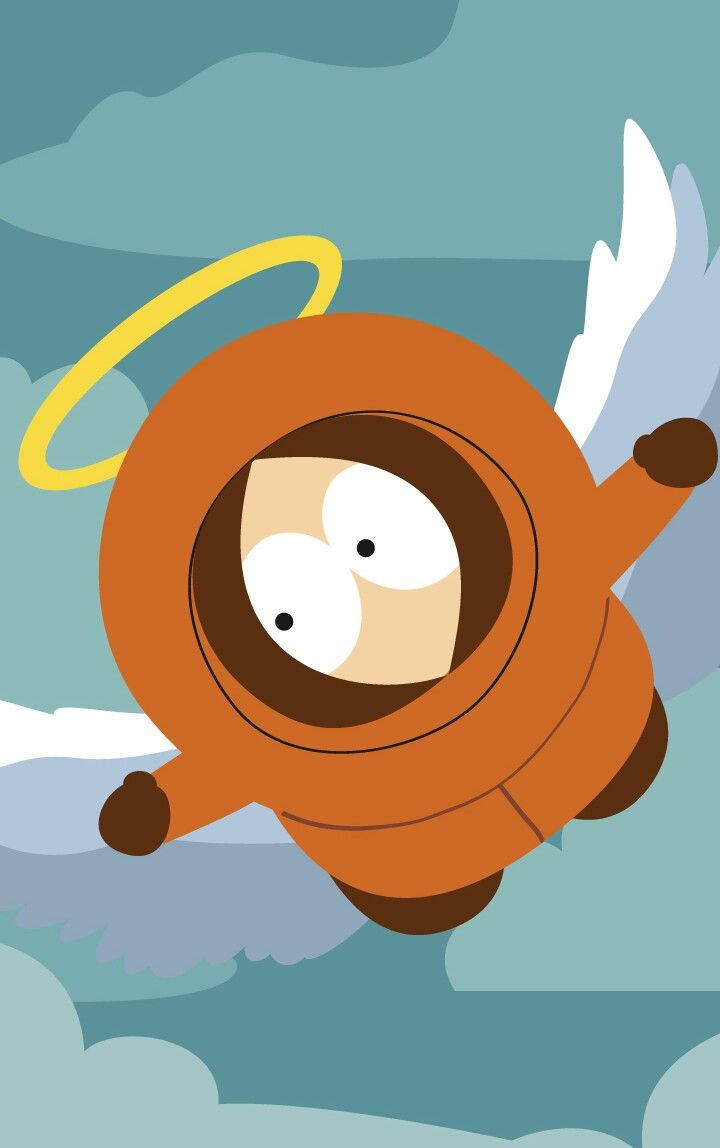 Kenny Mccormick Flying In The Sky Wallpaper