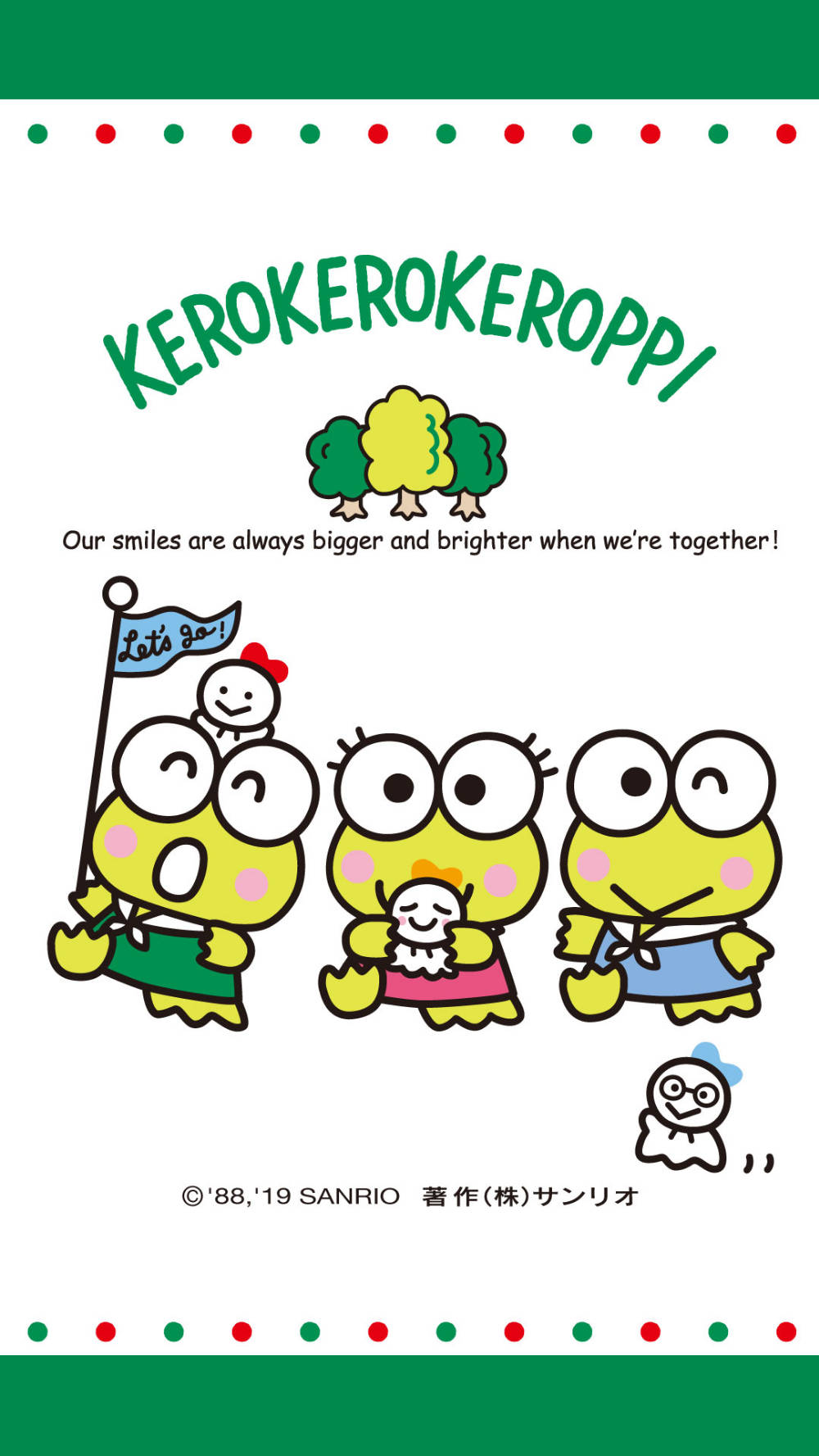 Keroppi Smiles Bigger And Brighter Wallpaper