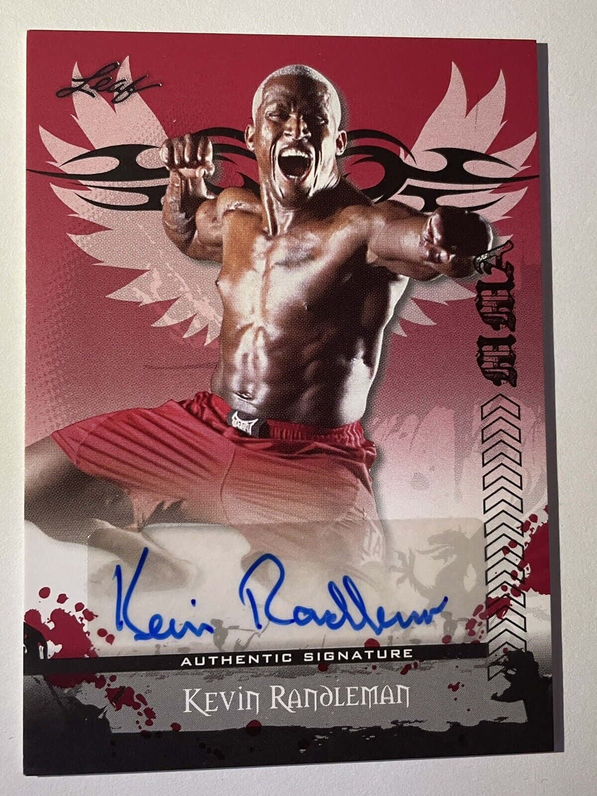 Kevin Randleman Trading Card Wallpaper