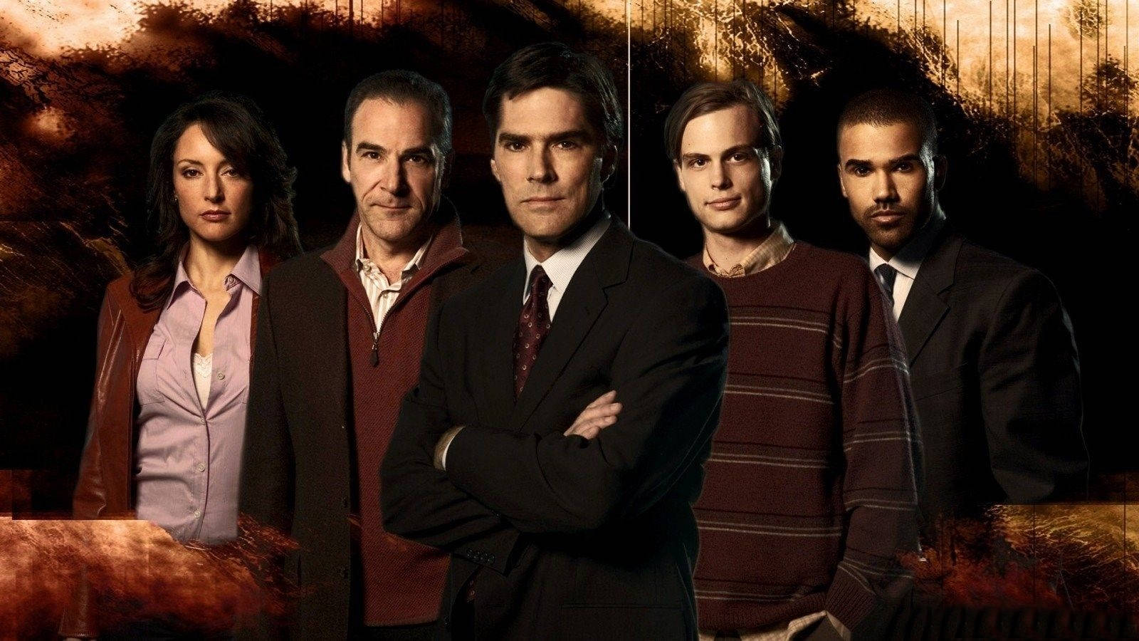 Key Investigators In Criminal Minds Wallpaper