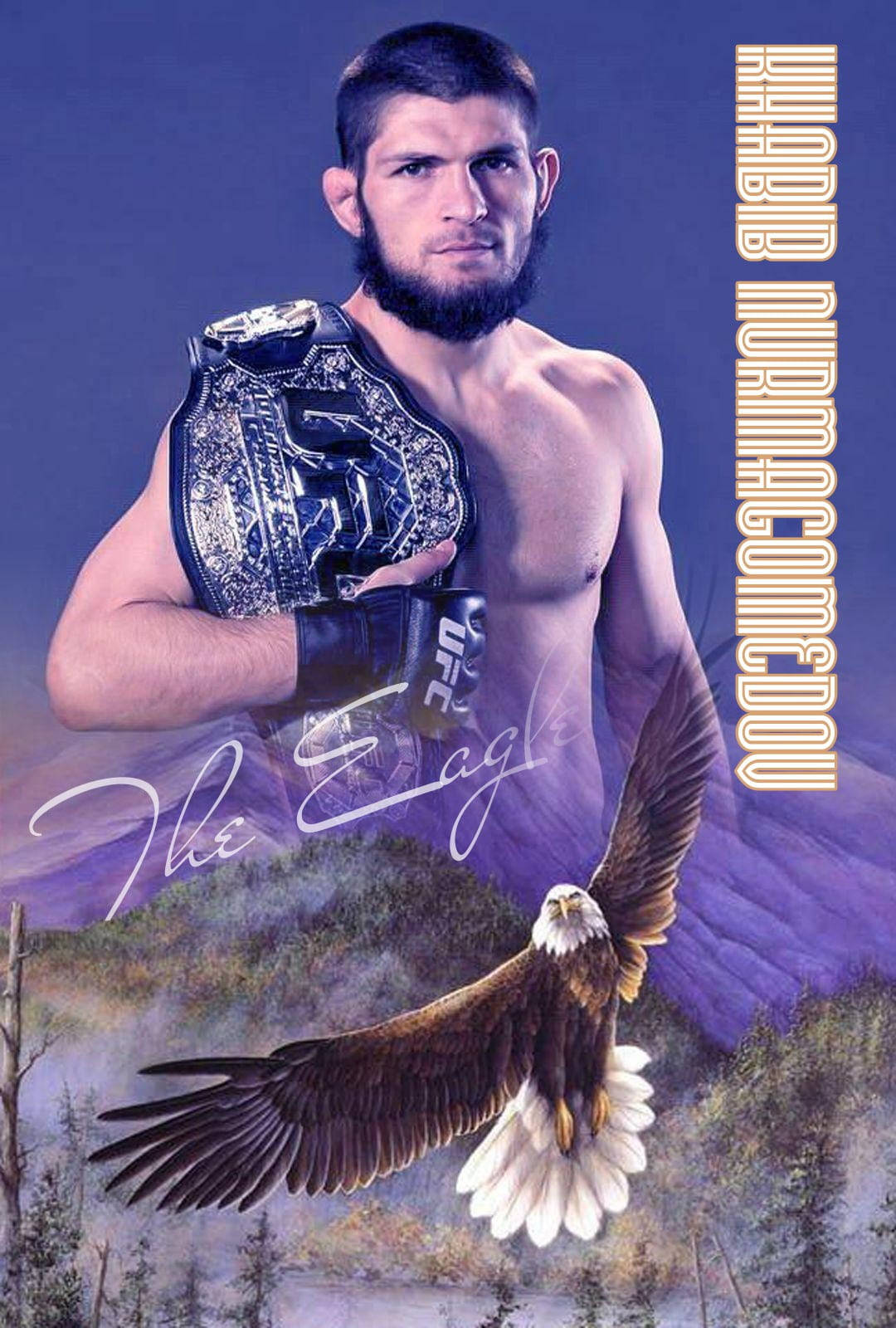 Khabib Nurmagomedov, The Eagle Of Dagestan Wallpaper