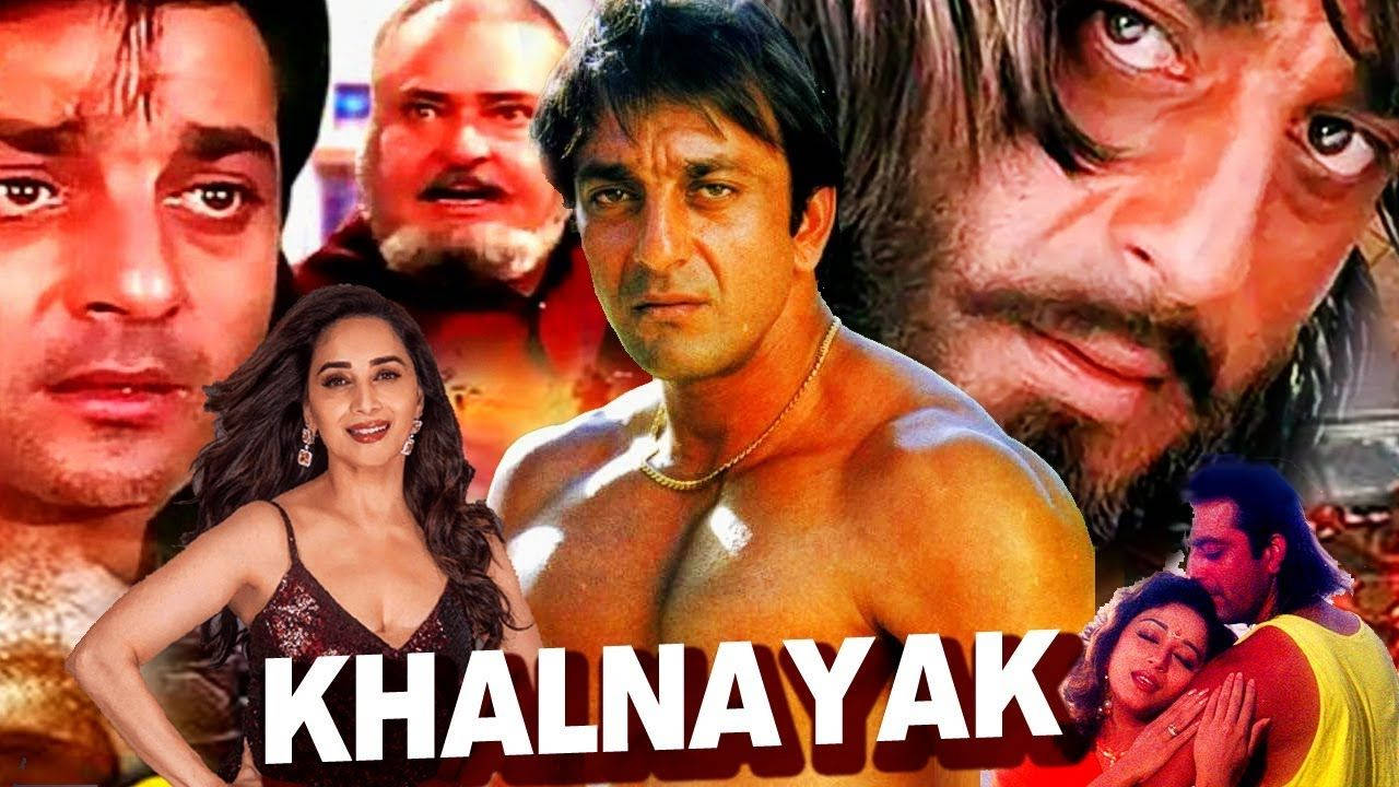 Khalnayak Collage Of Characters Wallpaper