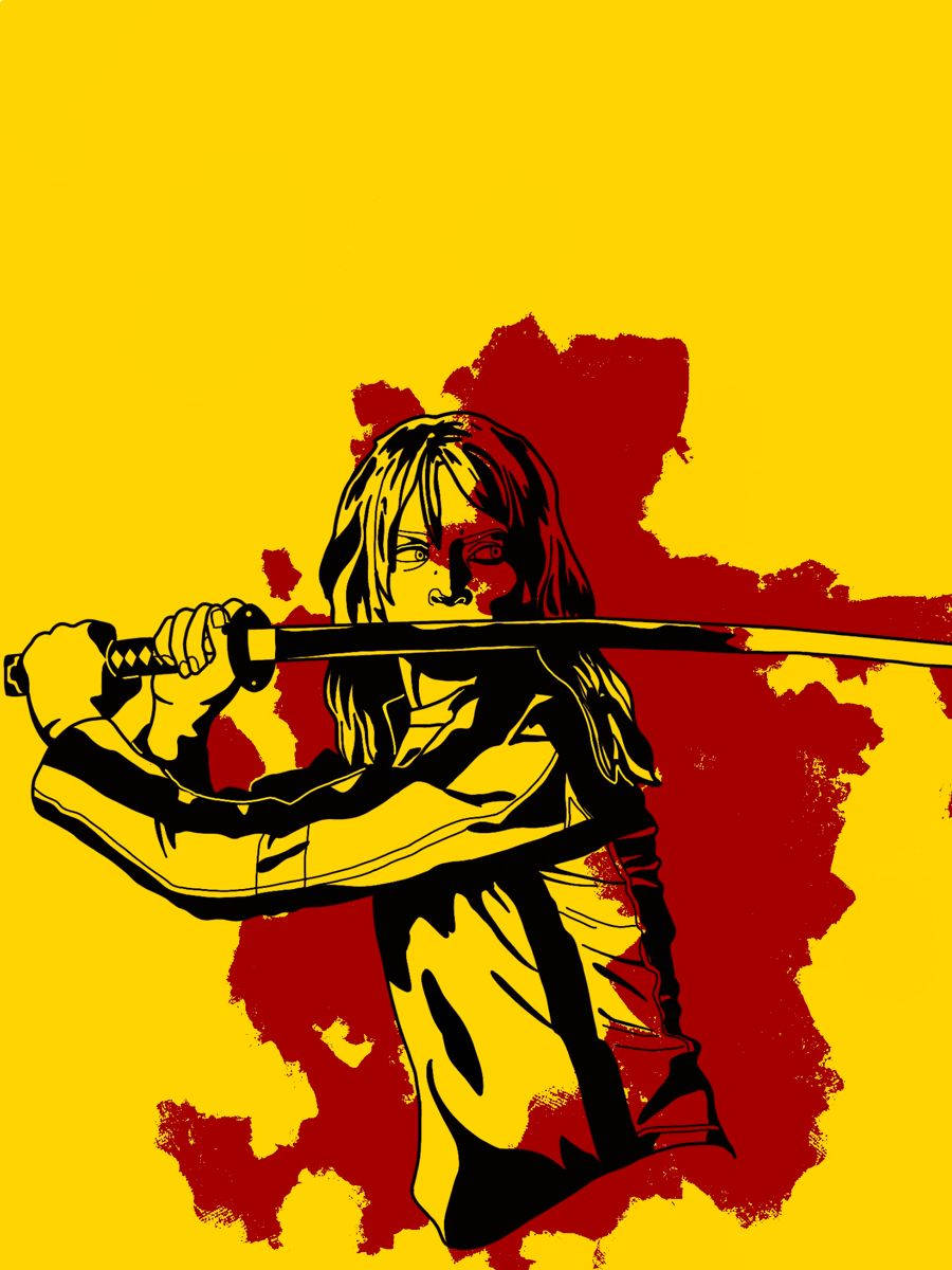 Kill Bill The Bride Poster Wallpaper