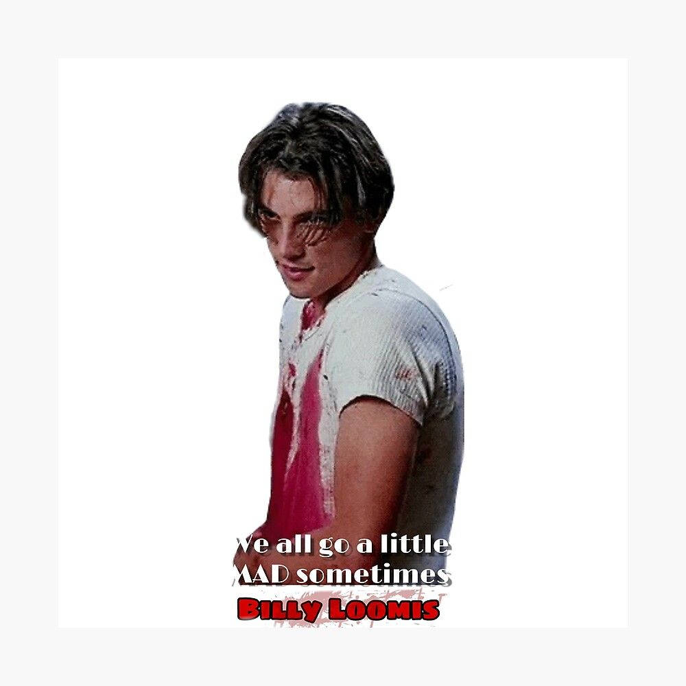 Killer Looks Of Billy Loomis Wallpaper