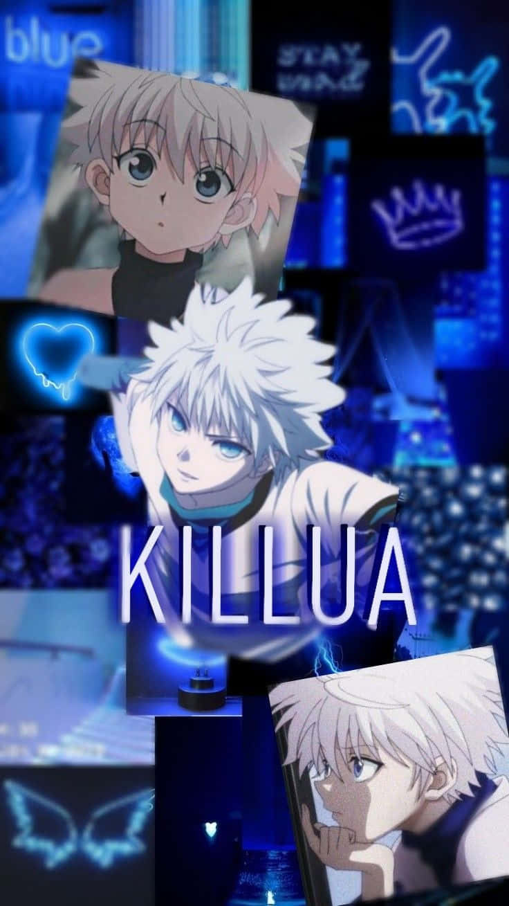 Killua Cute Collage Wallpaper