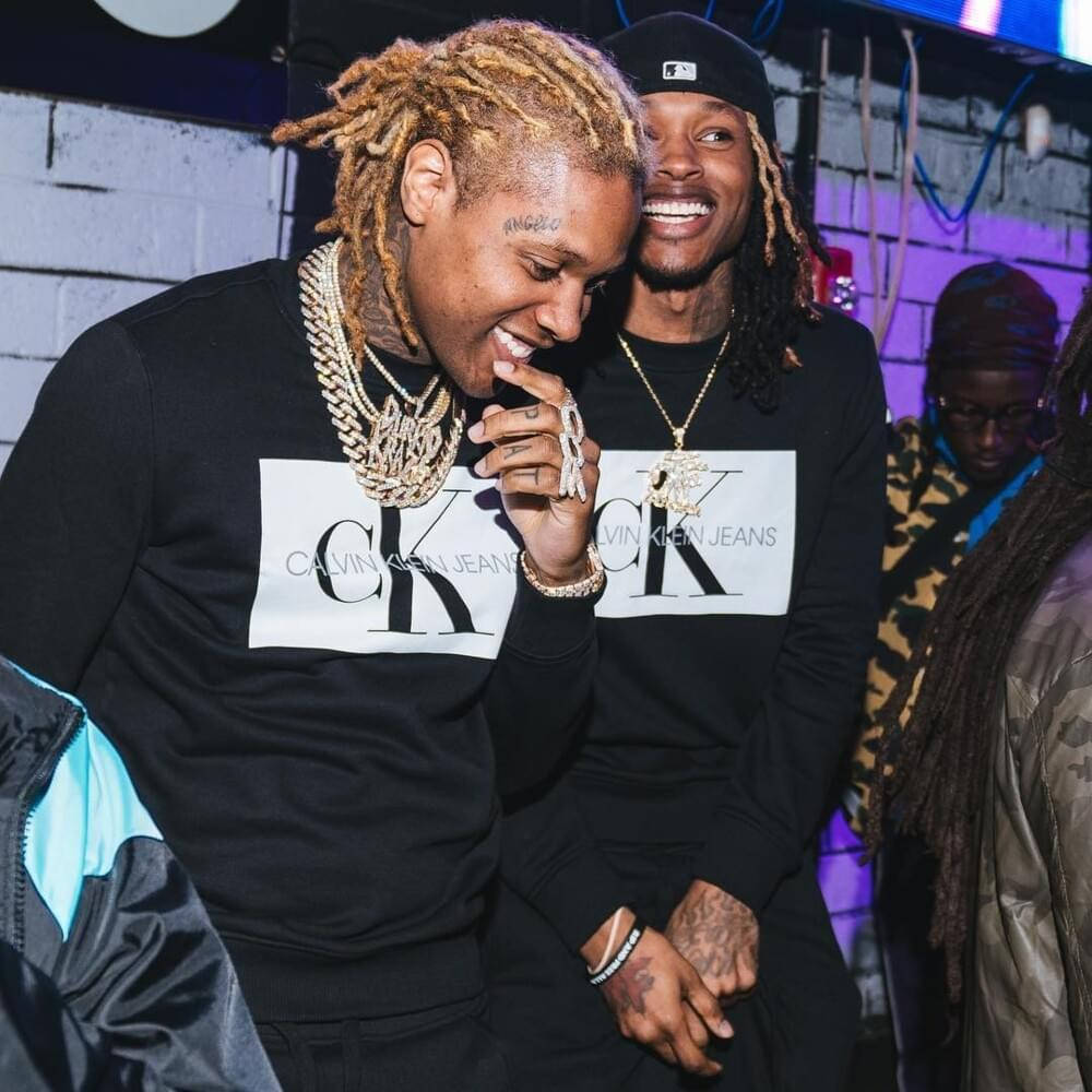 King Von And Lil Durk Calvin Klein Sweaters Wallpaper