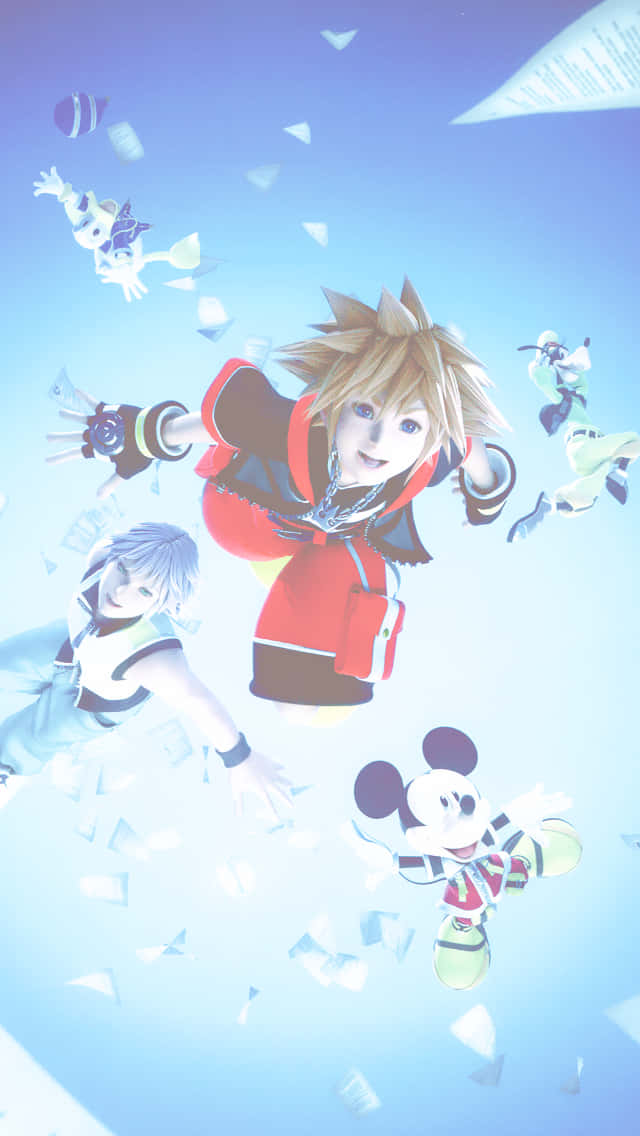 Kingdom Hearts Mickey Mouse Phone Wallpaper