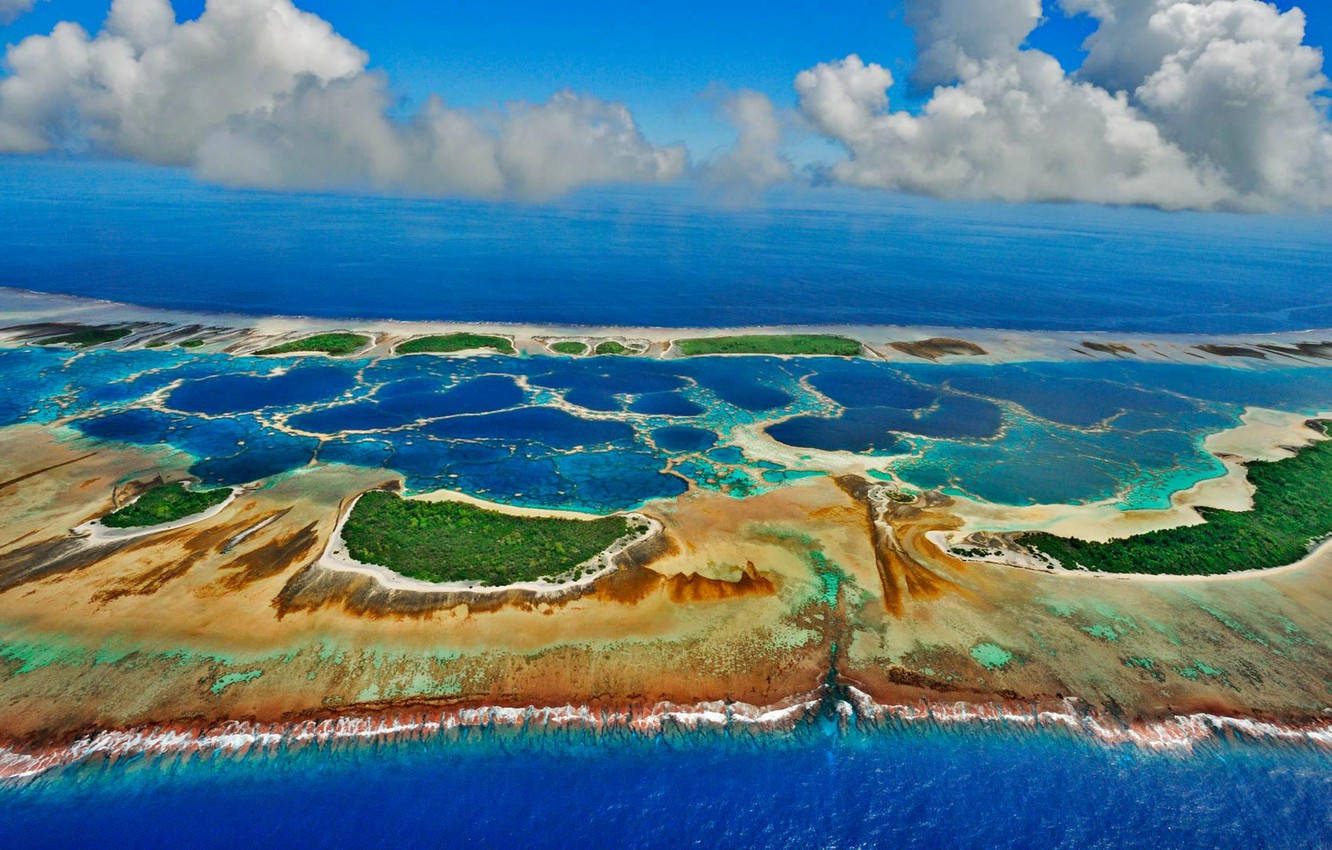 Kiribati Caroline Atoll Wallpaper