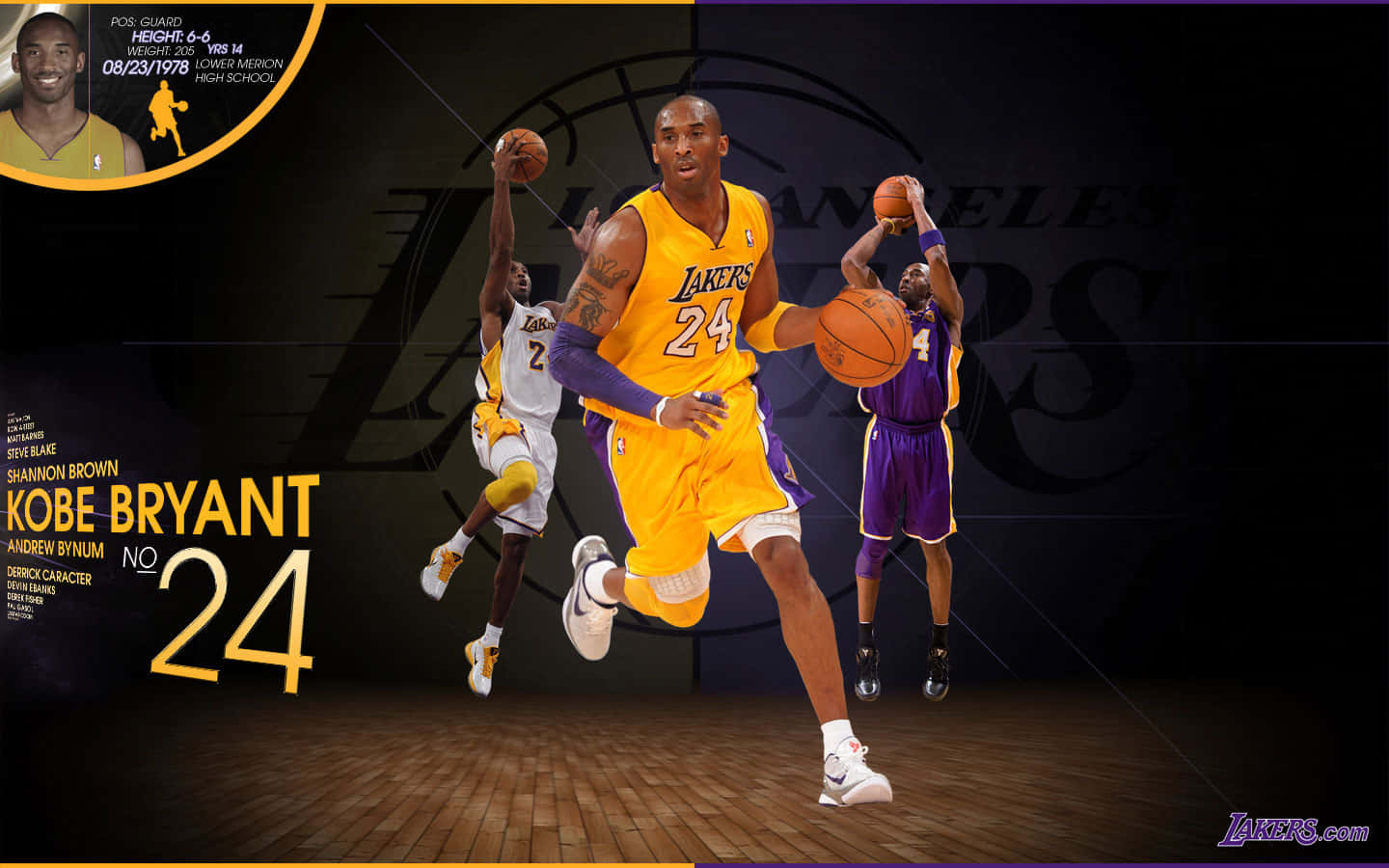 Kobe Bryant Basketball Playing Wallpaper