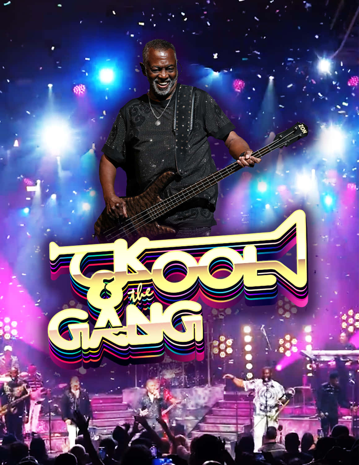 Koolandthe Gang Concert Vibes Wallpaper