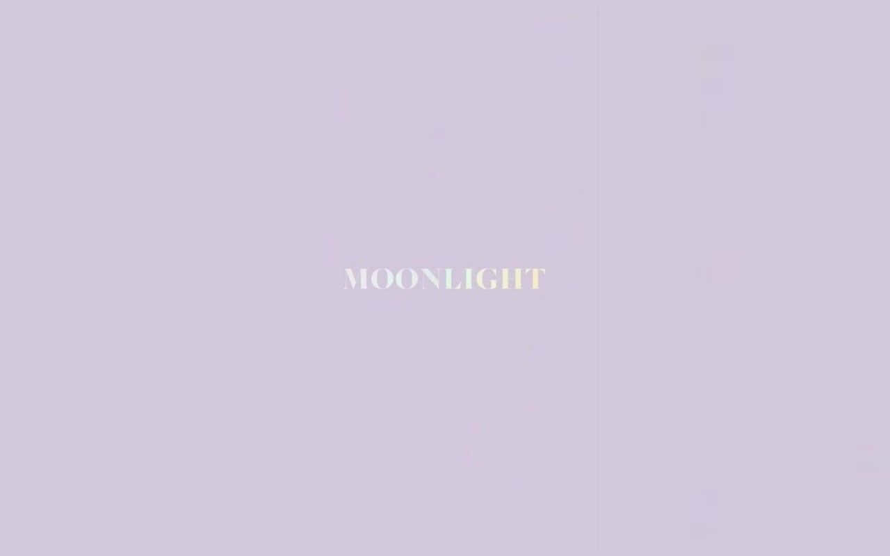Korean Aesthetic Moonlight Computer Wallpaper