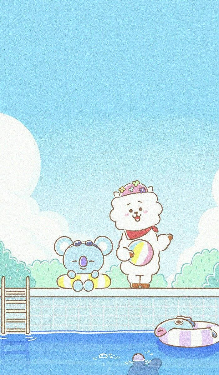 Koya Bt21 And Rj Wallpaper