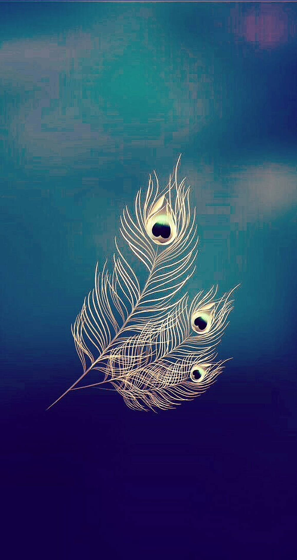 Krishna Iphone Silver Peacock Wallpaper