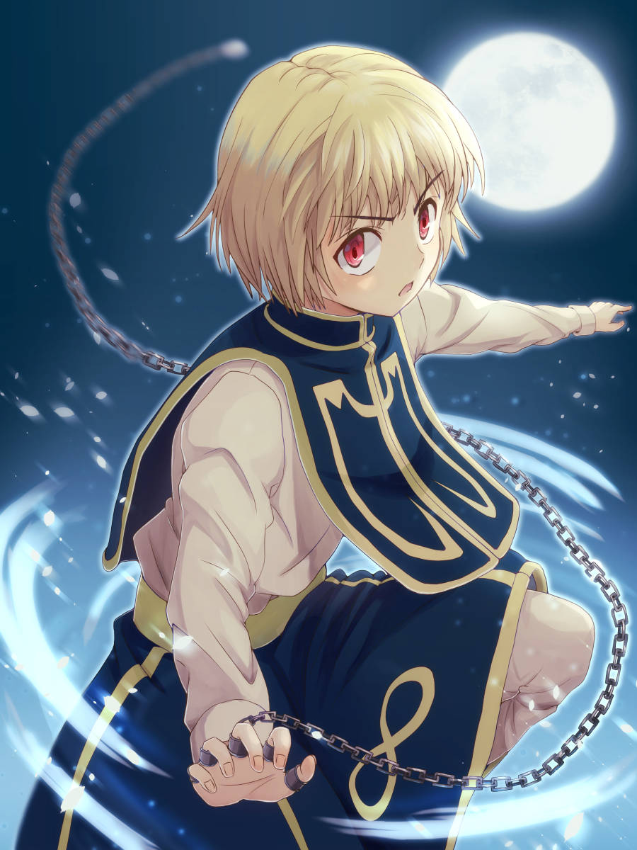 Kurapika With Chain Wallpaper