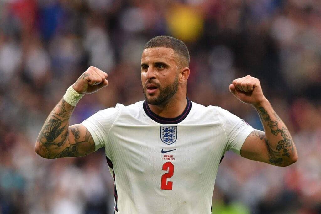 Kyle Walker Arm Flex Wallpaper