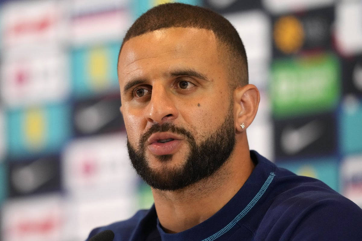 Kyle Walker Talking Close-up Wallpaper