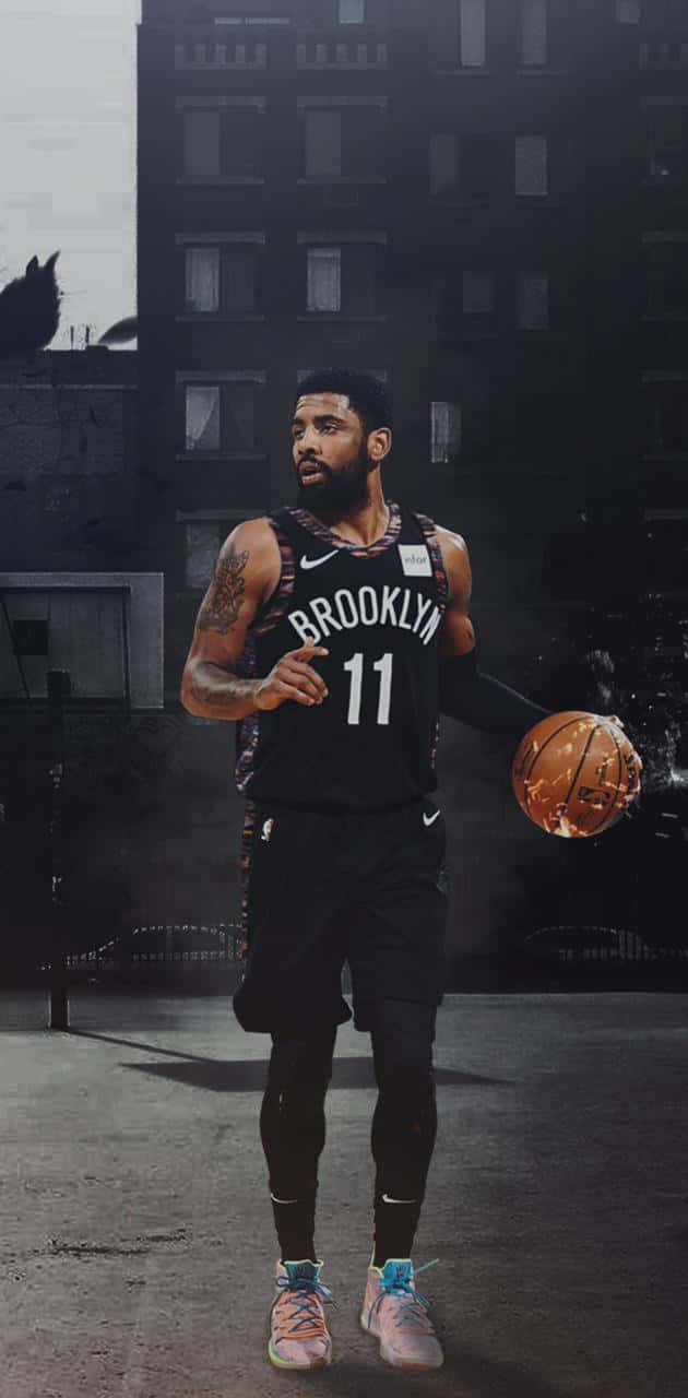 Kyrie Irving Of The Brooklyn Nets Wallpaper