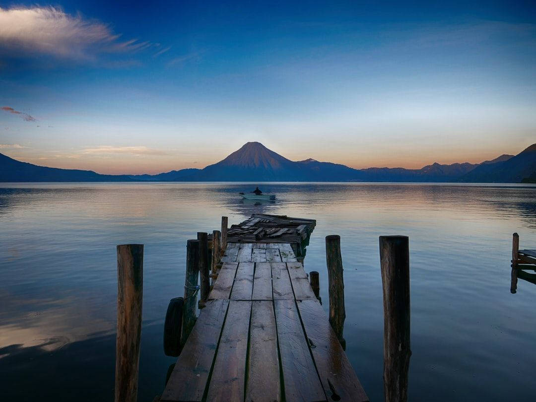 Lake Atitlan Of Guatemala Wallpaper