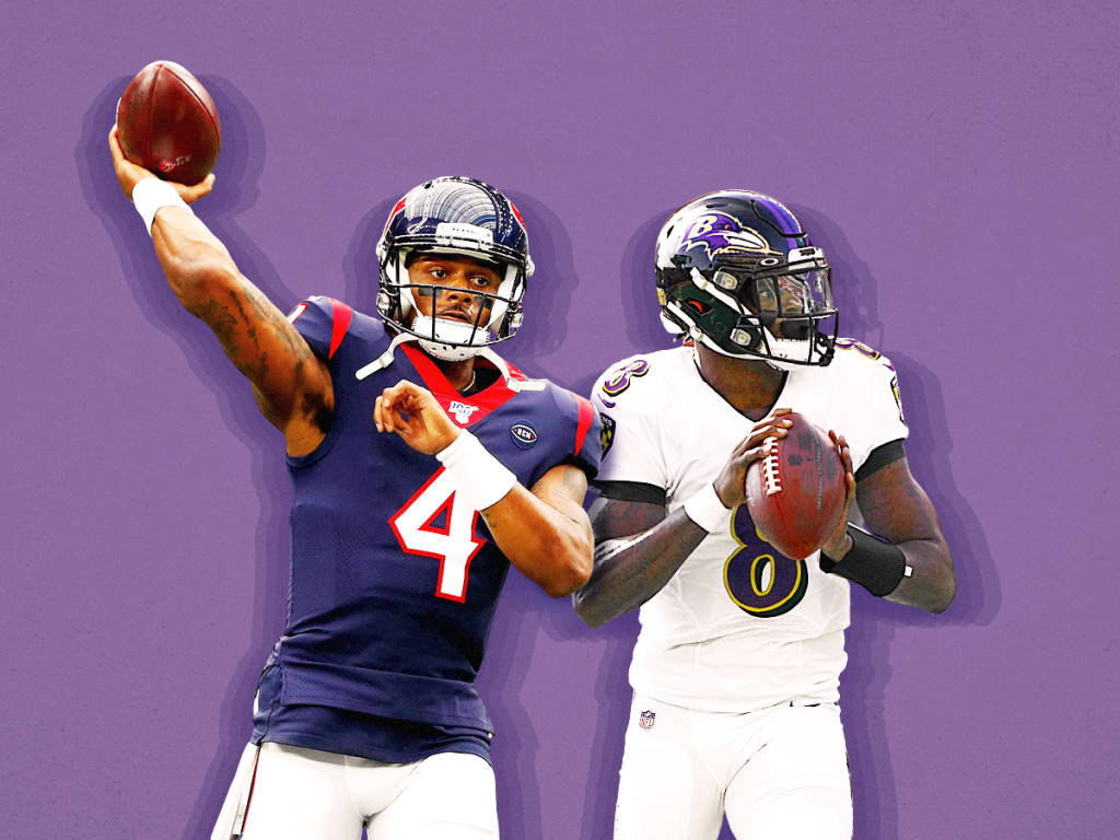 Lamar Jackson And Deshaun Watson Wallpaper