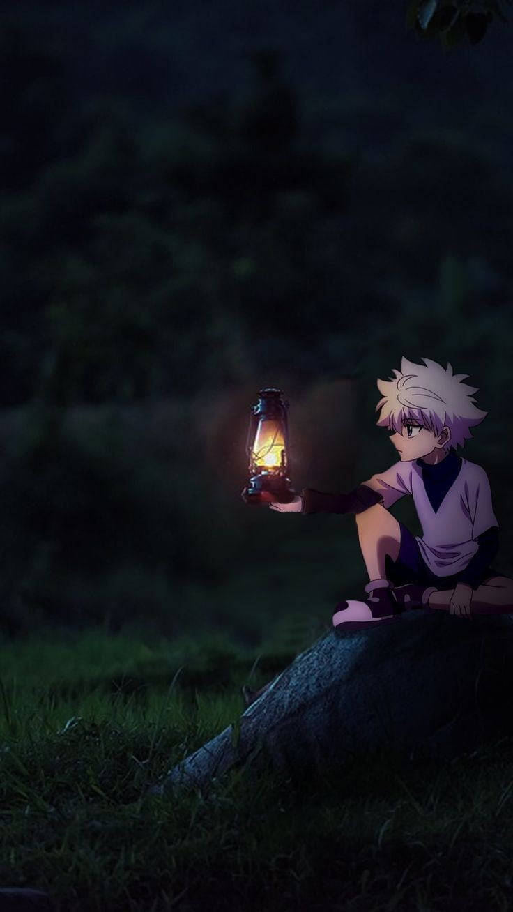 Lantern Killua Iphone Wallpaper