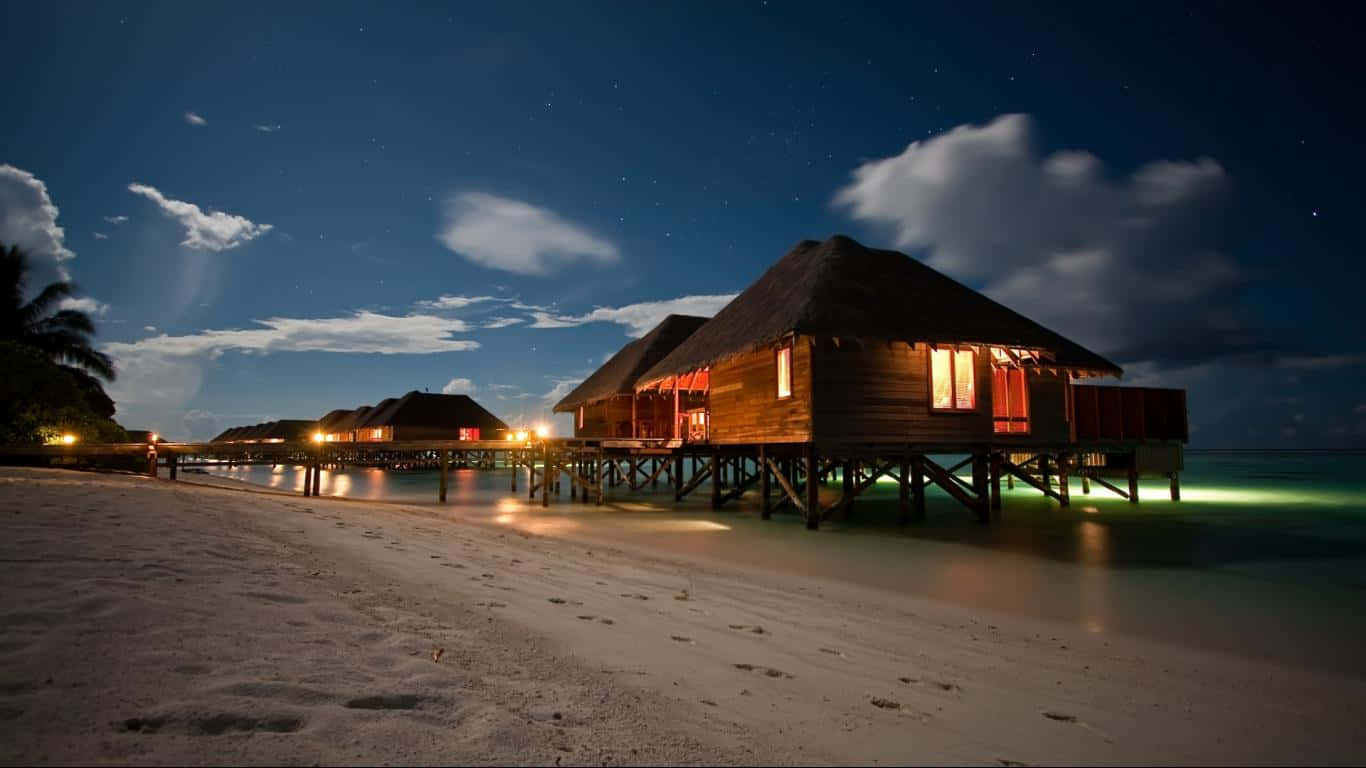 Laptop 1366 X 768 Houses Wallpaper