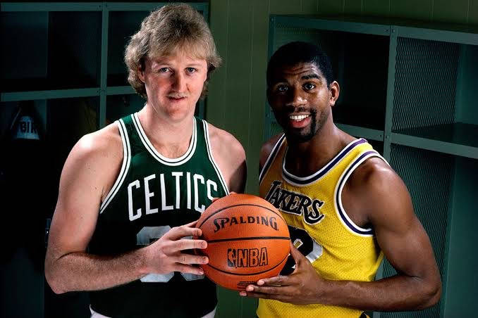 Larry Bird And Magic Johnson Wallpaper