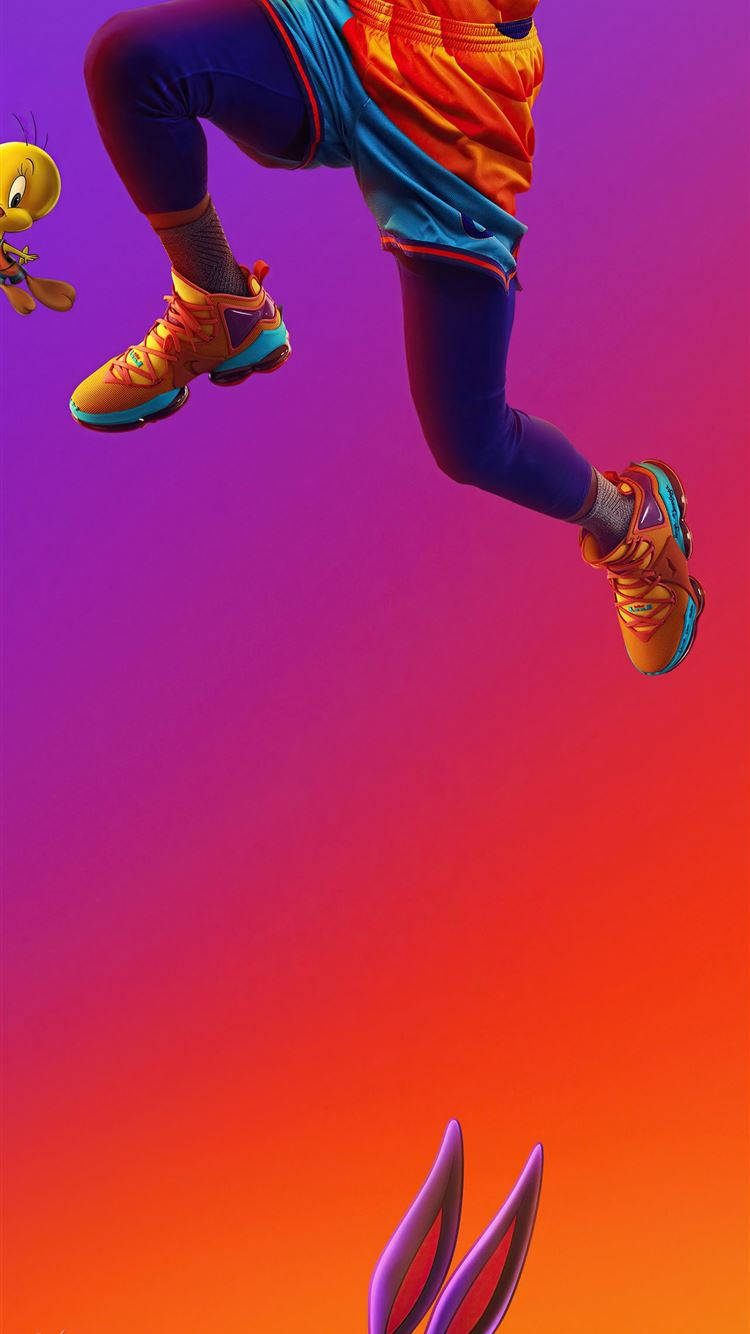 Leaping Space Jam 2 Wallpaper