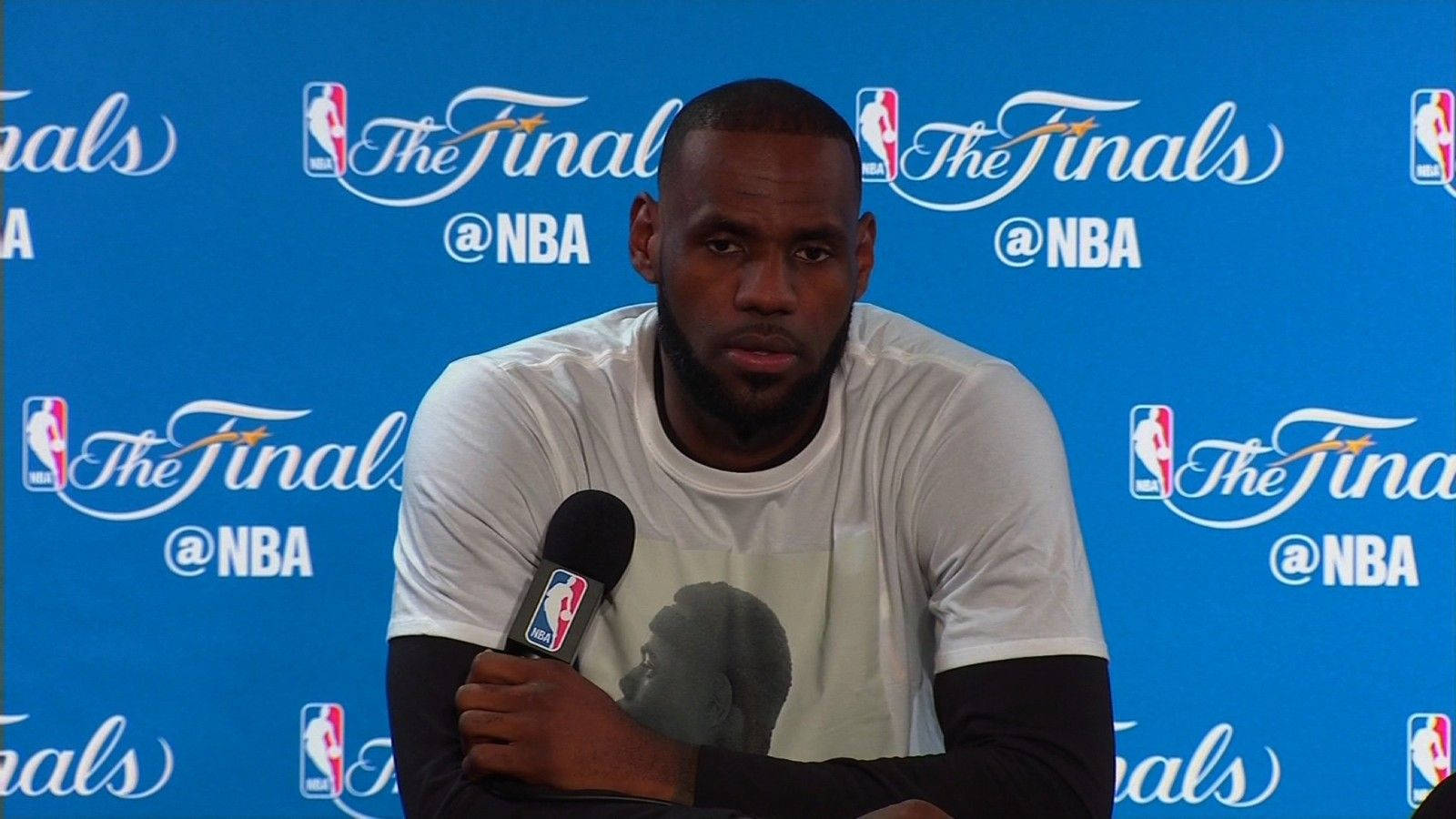 Lebron James Nba Finals Interview Wallpaper