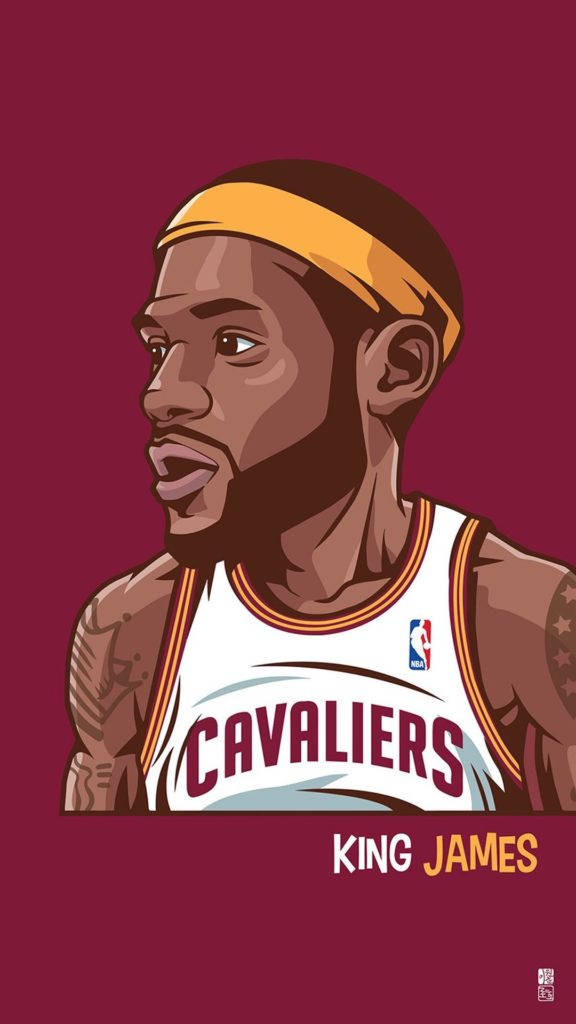 Lebron James Of Cavaliers Wallpaper