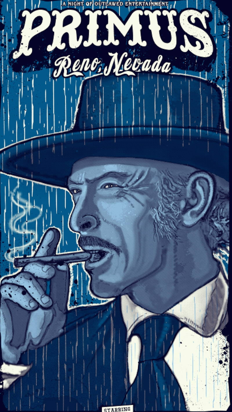 Lee Van Cleef Primus Song Cover Art Wallpaper