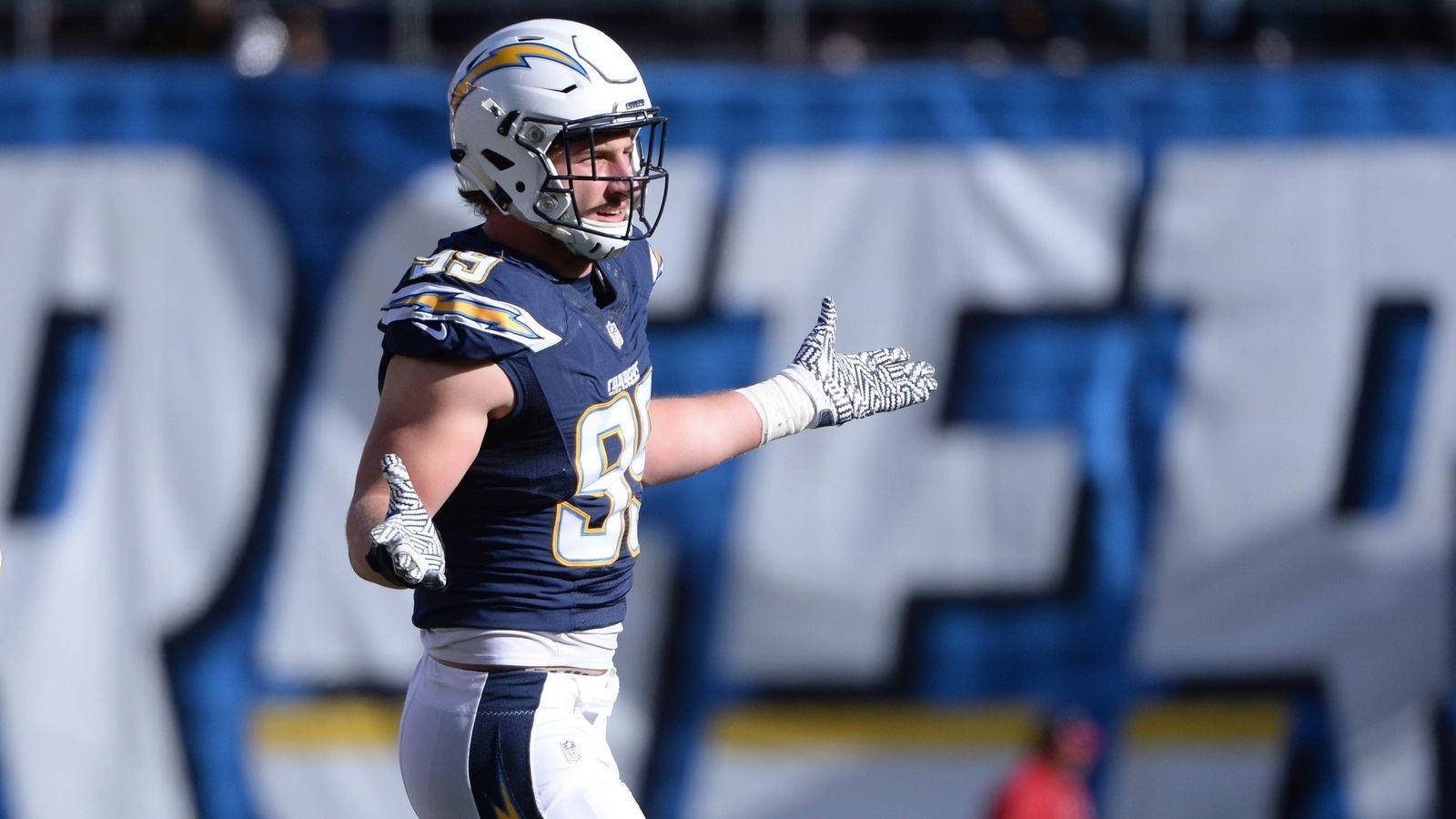 Legend Joey Bosa Los Angeles Chargers Wallpaper