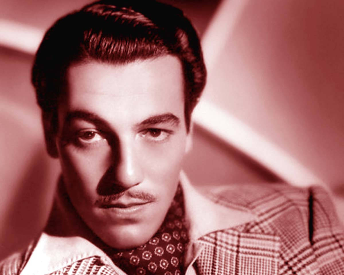 Legendary Actor Cesar Romero In Vintage Charm Wallpaper