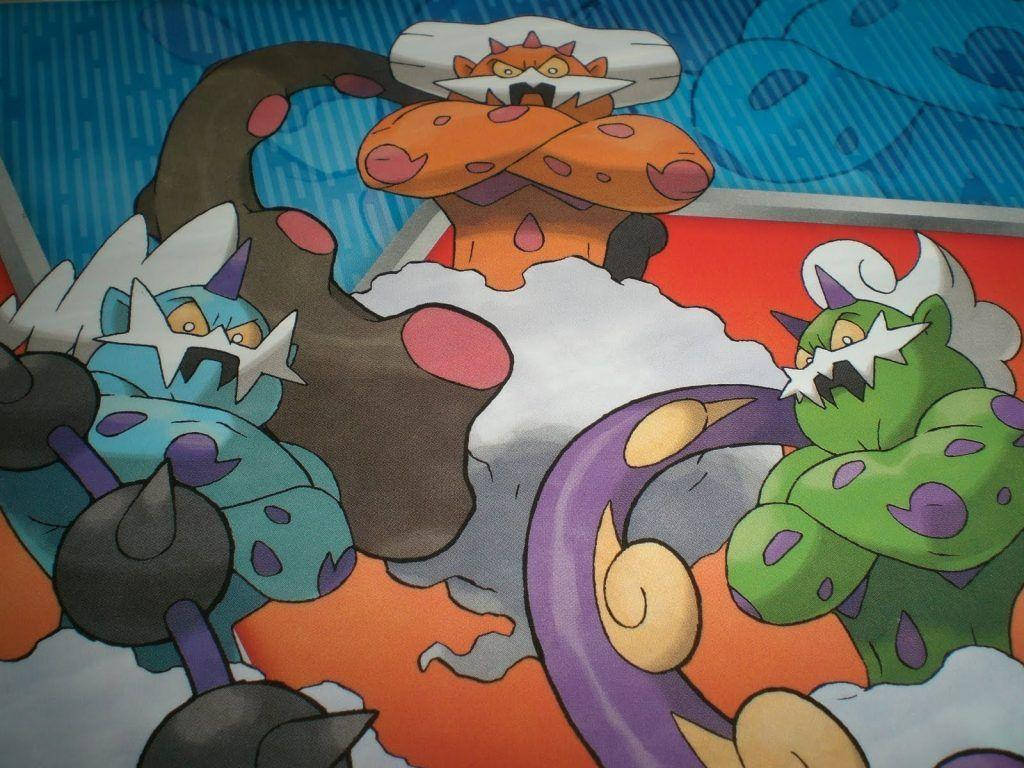 Legendary Landorus, Thundurus, Tornadus Wallpaper