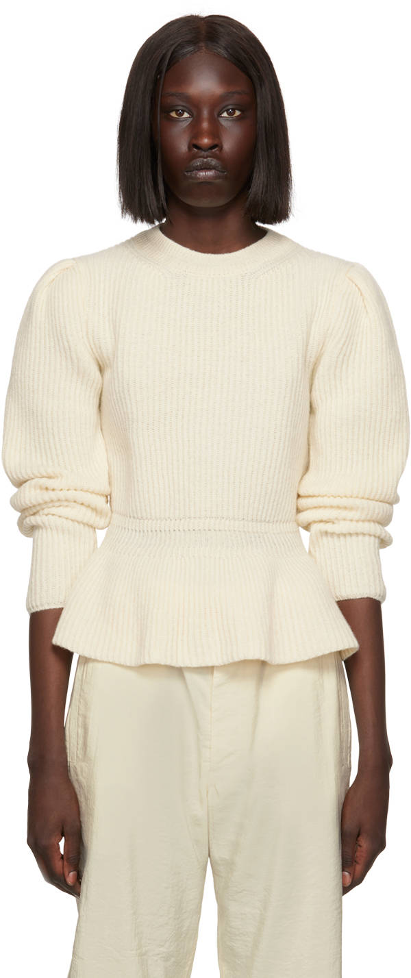 Lemaire Peplum Sweater In Chic Style Wallpaper